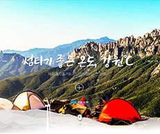 강원관광 홈페이지